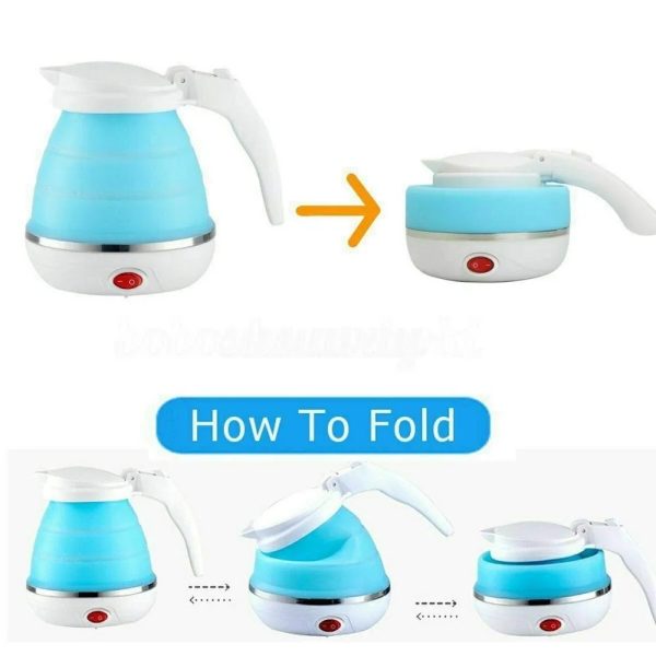 Portable Electric Travel Kettle – Fast Boiling