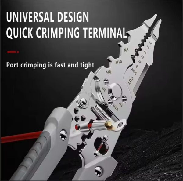 10-in-1 Multi-Function Wire Stripper & Cutter