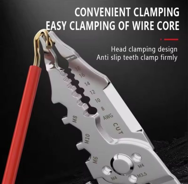 10-in-1 Multi-Function Wire Stripper & Cutter