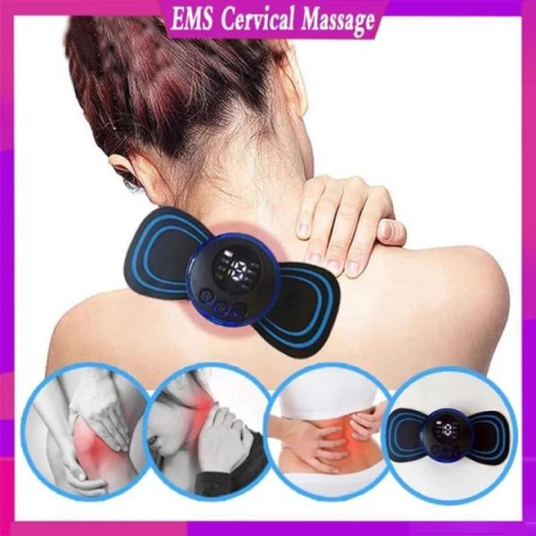 EMS Neck & Body Massager with Heating Pad