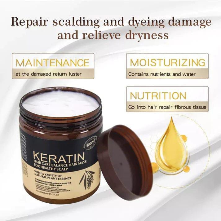 Pack of 2 Keratin & Collagen Hair Mask