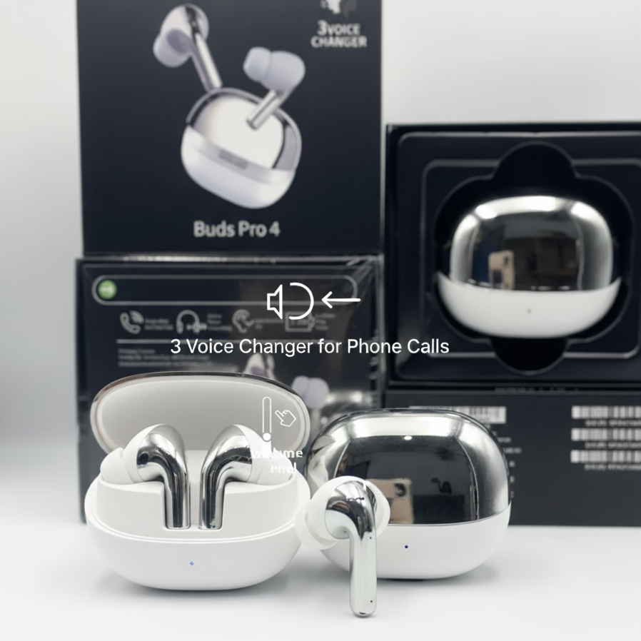 Buds 4 ANC Wireless Earbuds – Bluetooth Earphones with Noise Cancellation