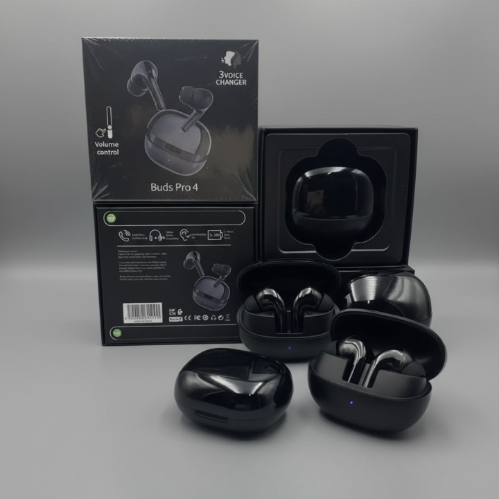 Buds 4 ANC Wireless Earbuds – Bluetooth Earphones with Noise Cancellation