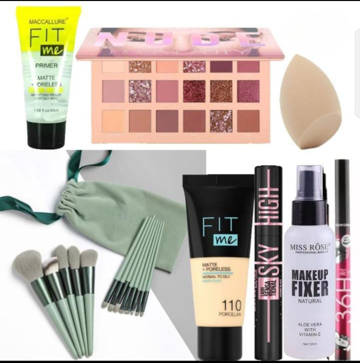 9 Pcs Makeup Kit – Complete Beauty Set
