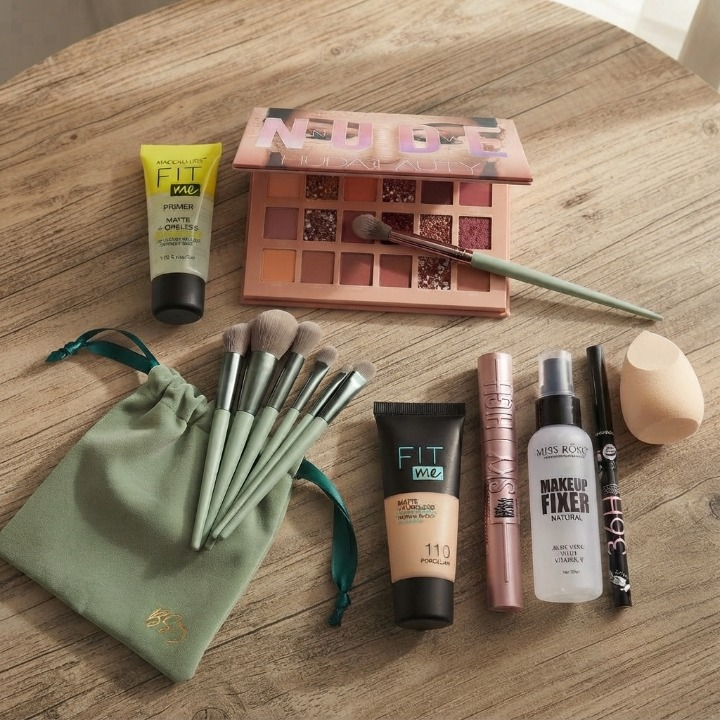 9 Pcs Makeup Kit – Complete Beauty Set