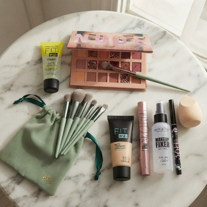 9 Pcs Makeup Kit – Complete Beauty Set