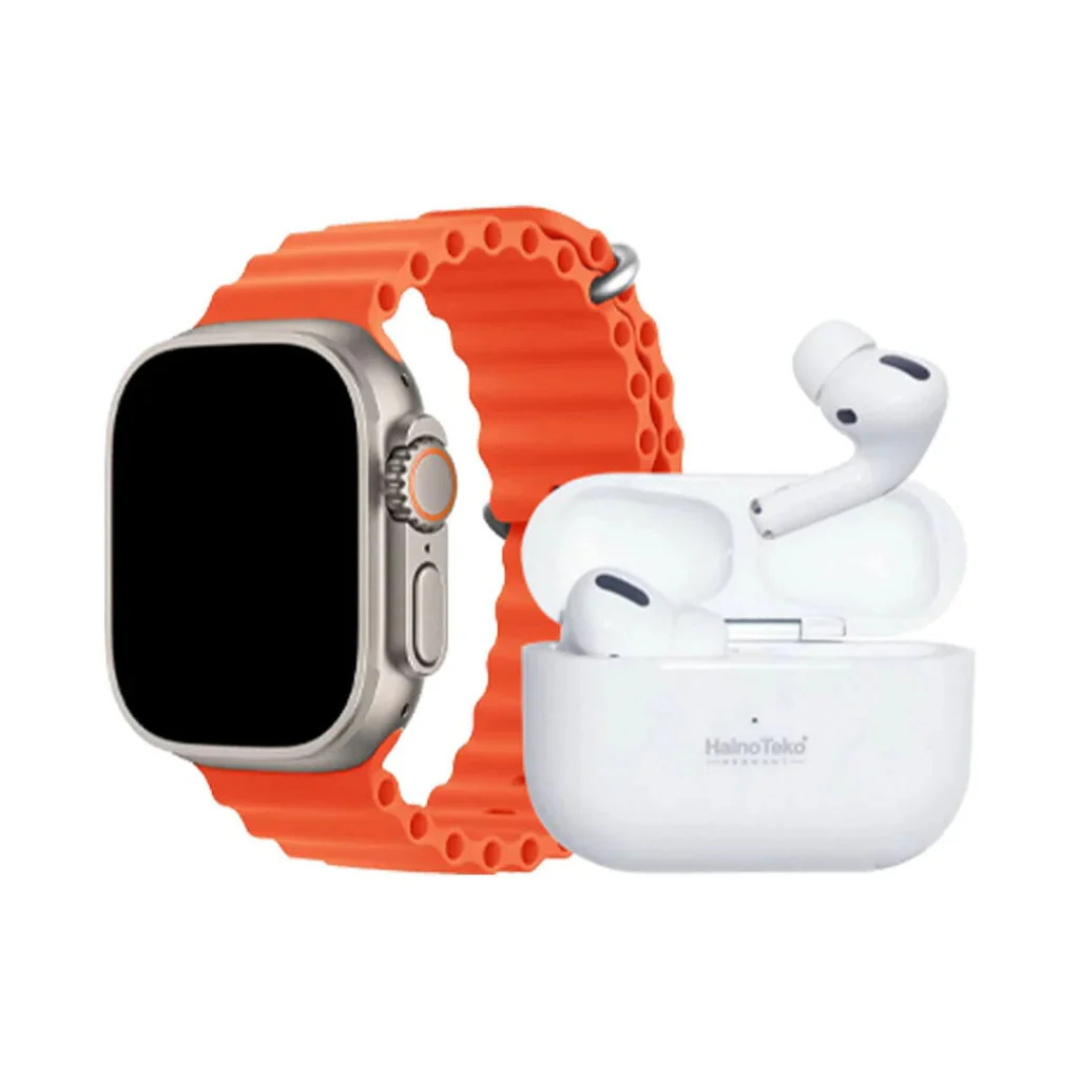 I20 Ultra Max Suit Smart Watch with Earbuds