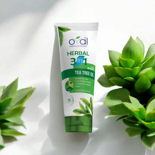 Oval 3 In 1 Tea Tree Herbal Tube