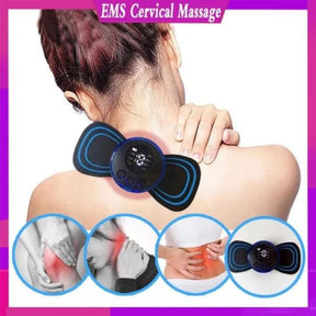 EMS Neck & Body Massager with Heating Pad