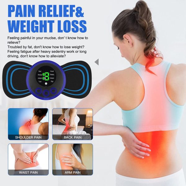EMS Neck & Body Massager with Heating Pad