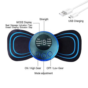 EMS Neck & Body Massager with Heating Pad